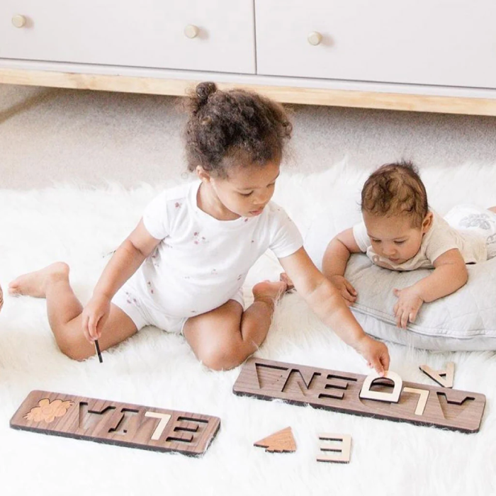 Customized name puzzle for nieces and nephews