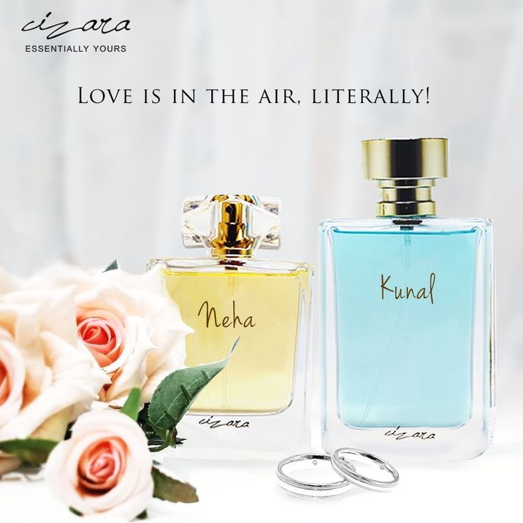 Perfume is an intimate gift that can be made even more special with a personalized twist