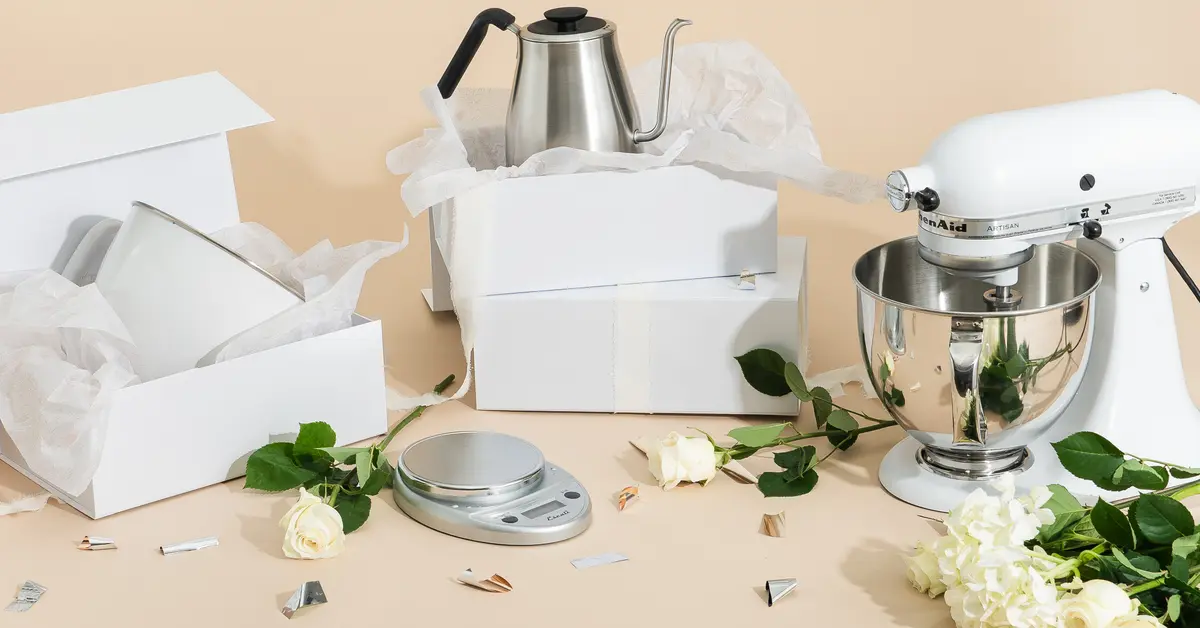 Consider gifting a top-notch kitchen appliance like a stand mixer, coffee maker, or a blender